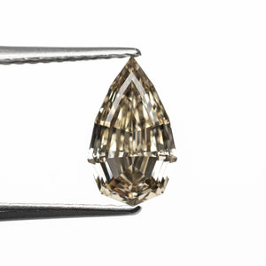 1.01ct 9.16x5.38x3.08mm SI1 C6 Geo Pear Step Cut 🇿🇦 27518-01