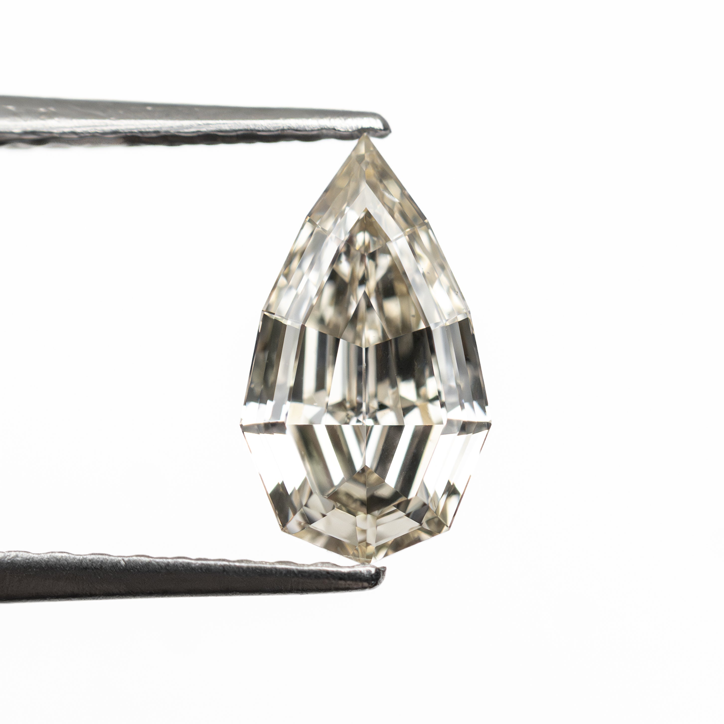 1.01ct 9.40x5.38x3.03mm SI1 S-T Geo Pear Step Cut 🇿🇦 27518-12