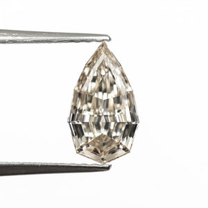 1.02ct 9.64x5.60x2.76mm VS2 U-V Geo Pear Step Cut 🇿🇦 27518-16