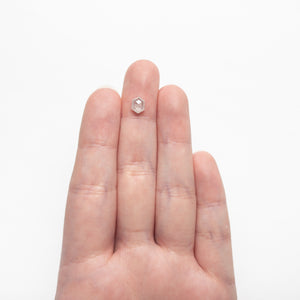 1.05ct 6.90x5.41x3.03mm Hexagon Rosecut 27536-23