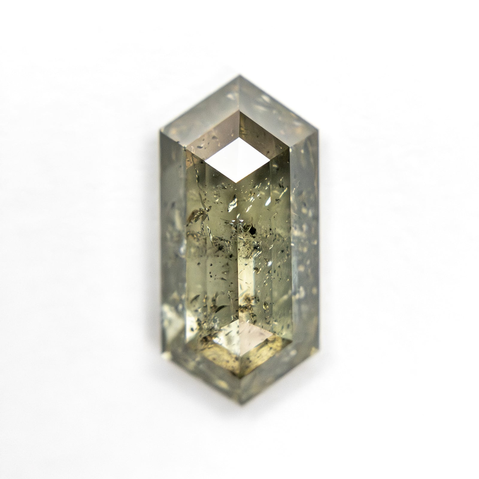 2.25ct 12.01x5.76x3.42mm Hexagon Rosecut 27537-13
