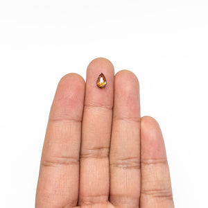 0.75ct 8.28x5.05x2.32mm Pear Rosecut 27537-16