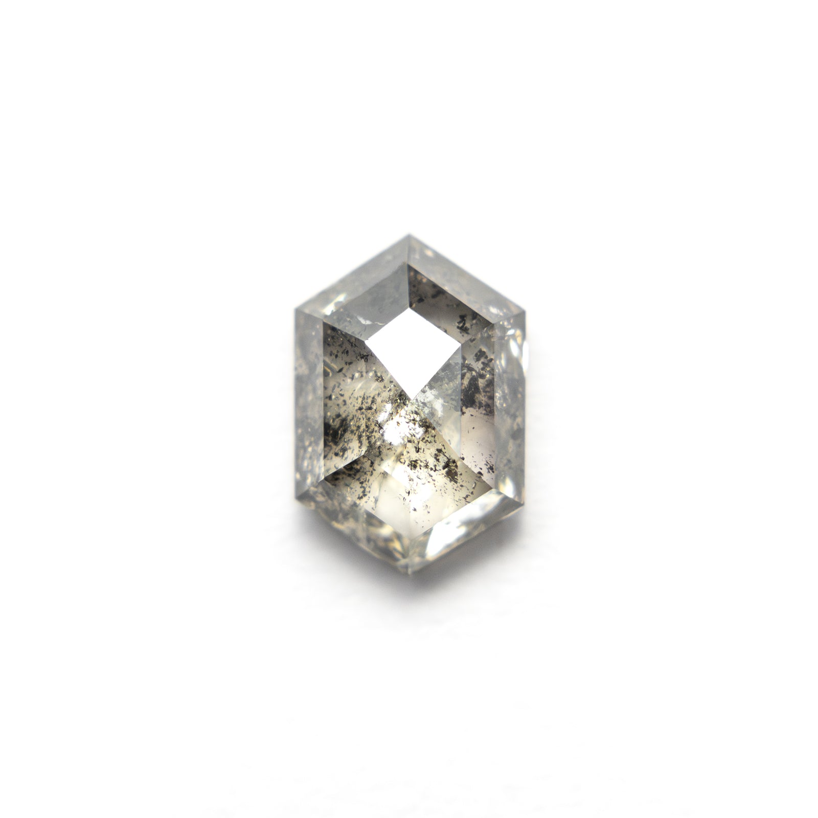 0.97ct 7.45x5.05x2.81mm Hexagon Rosecut 27537-33