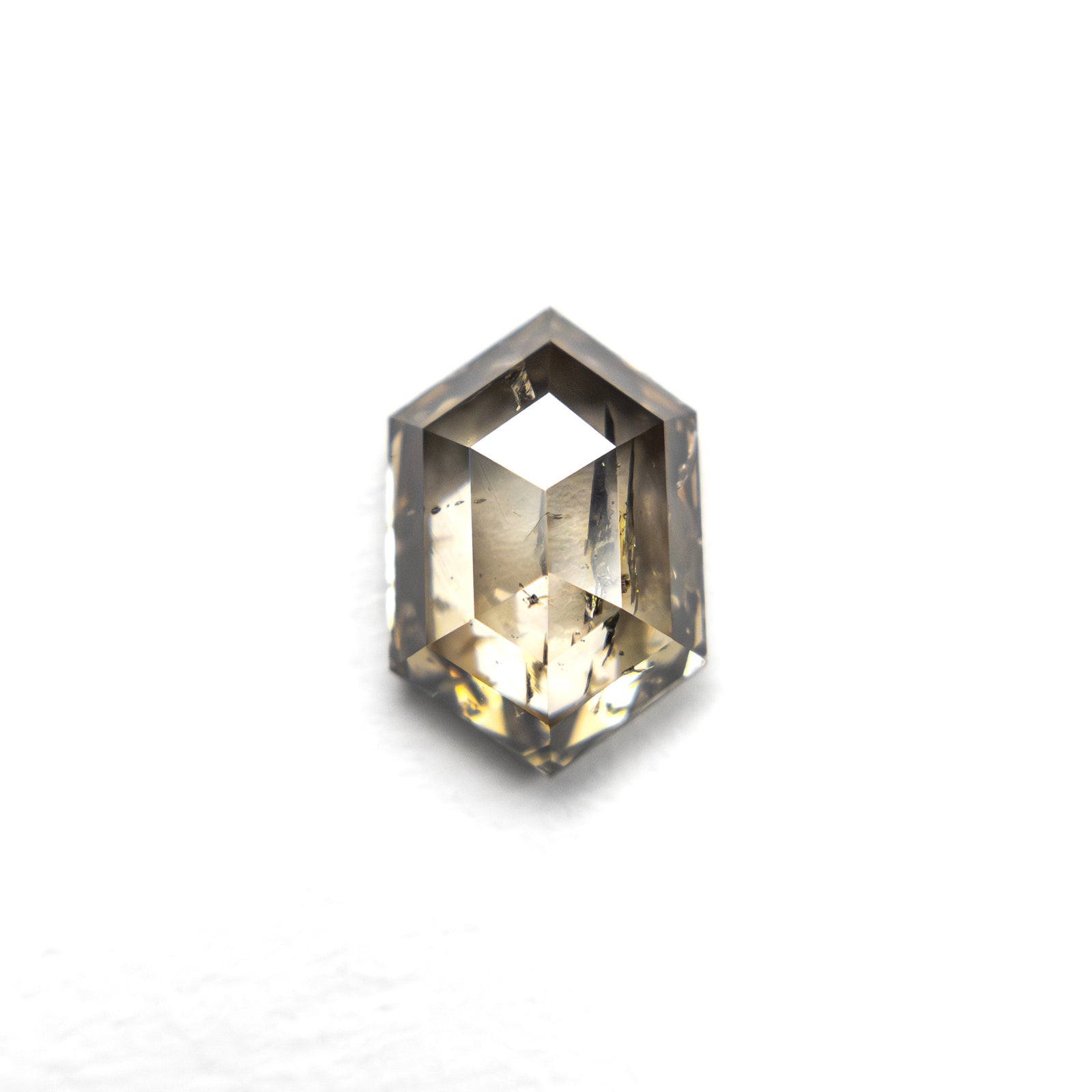 0.91ct 7.63x5.11x2.63mm Hexagon Rosecut 27537-36