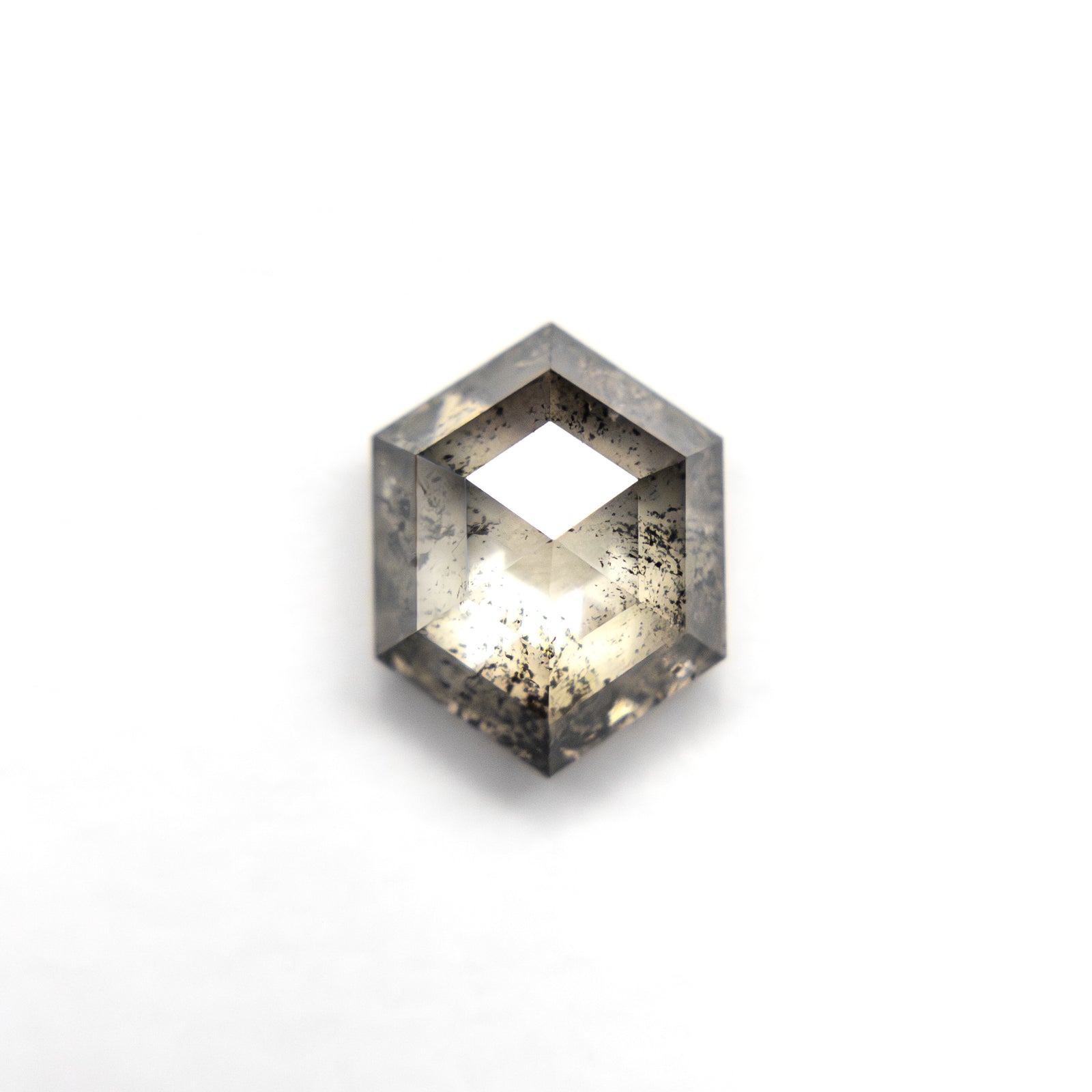 1.27ct 7.46x5.75x3.32mm Hexagon Rosecut 27537-57