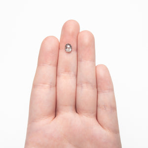 1.25ct 7.03x5.69x3.39mm Oval Rosecut 27538-11