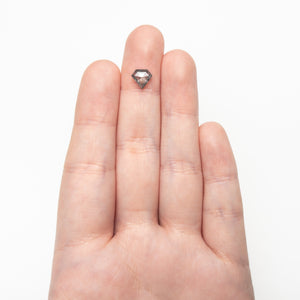 1.05ct 7.30x7.86x2.86mm Shield Rosecut 27538-24