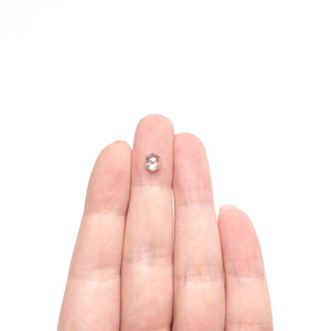 0.78ct 6.63x5.21x2.67mm Hexagon Rosecut 27538-25