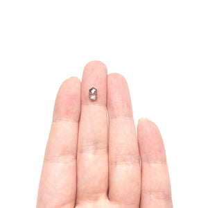 0.89ct 7.31x4.41x2.67mm Hexagon Step Cut 27538-40