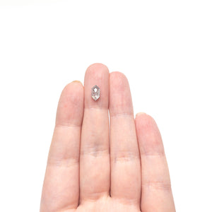 1.06ct 8.93x4.68x2.89mm Hexagon Rosecut 27538-42