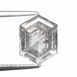 2.86ct 10.47x7.94x3.92mm Hexagon Rosecut 27538-56