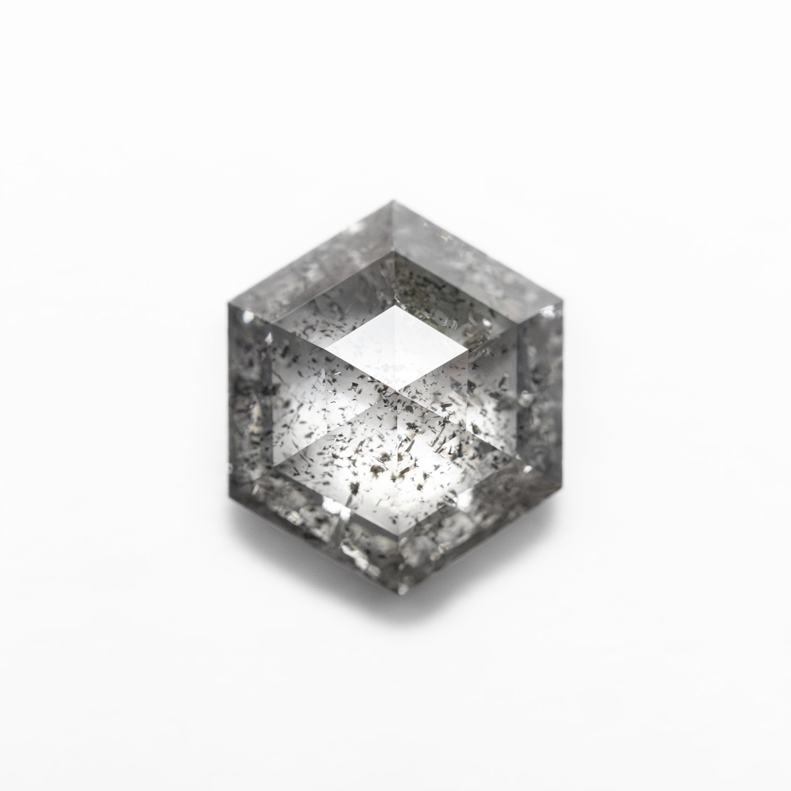 1.70ct 8.25x7.03x3.59mm Hexagon Rosecut 27538-64