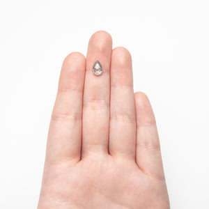 1.48ct 8.84x6.33x3.30mm Pear Rosecut 27538-65