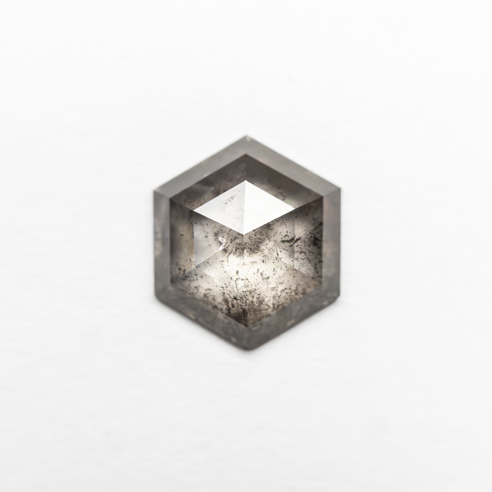 0.90ct 7.35x6.39x2.39mm Hexagon Rosecut 27538-67