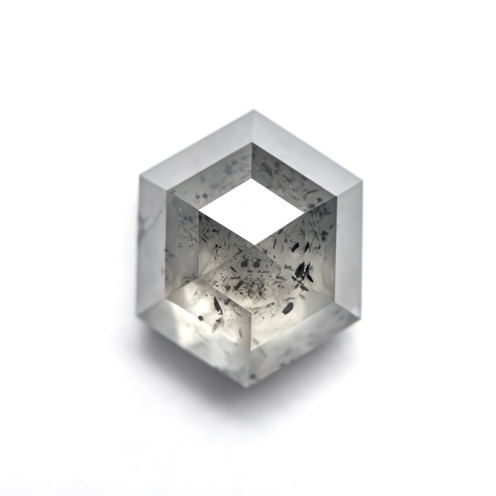 3.70ct 10.08x8.19x5.15mm Hexagon Step Cut 27539-09
