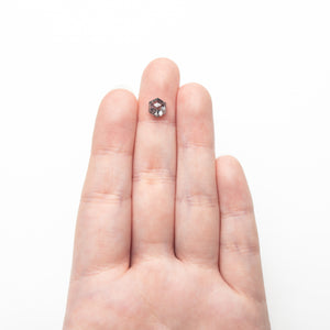 1.51ct 7.46x6.46x3.98mm Hexagon Rosecut 27539-22