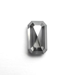 1.31ct 7.80x4.55x3.34mm Fancy Grey Cut Corner Rectangle Step Cut 27544-15