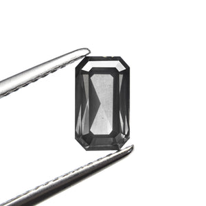 1.31ct 7.80x4.55x3.34mm Fancy Grey Cut Corner Rectangle Step Cut 27544-15