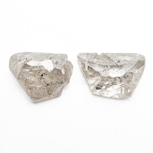 3.14cttw 2pc 9.33x6.32x3.34mm 8.70x6.90x3.54mm Polished Raw Diamond Matching Pair 🇨🇦 27705-01