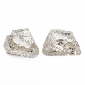 3.14cttw 2pc 9.33x6.32x3.34mm 8.70x6.90x3.54mm Polished Raw Diamond Matching Pair 🇨🇦 27705-01