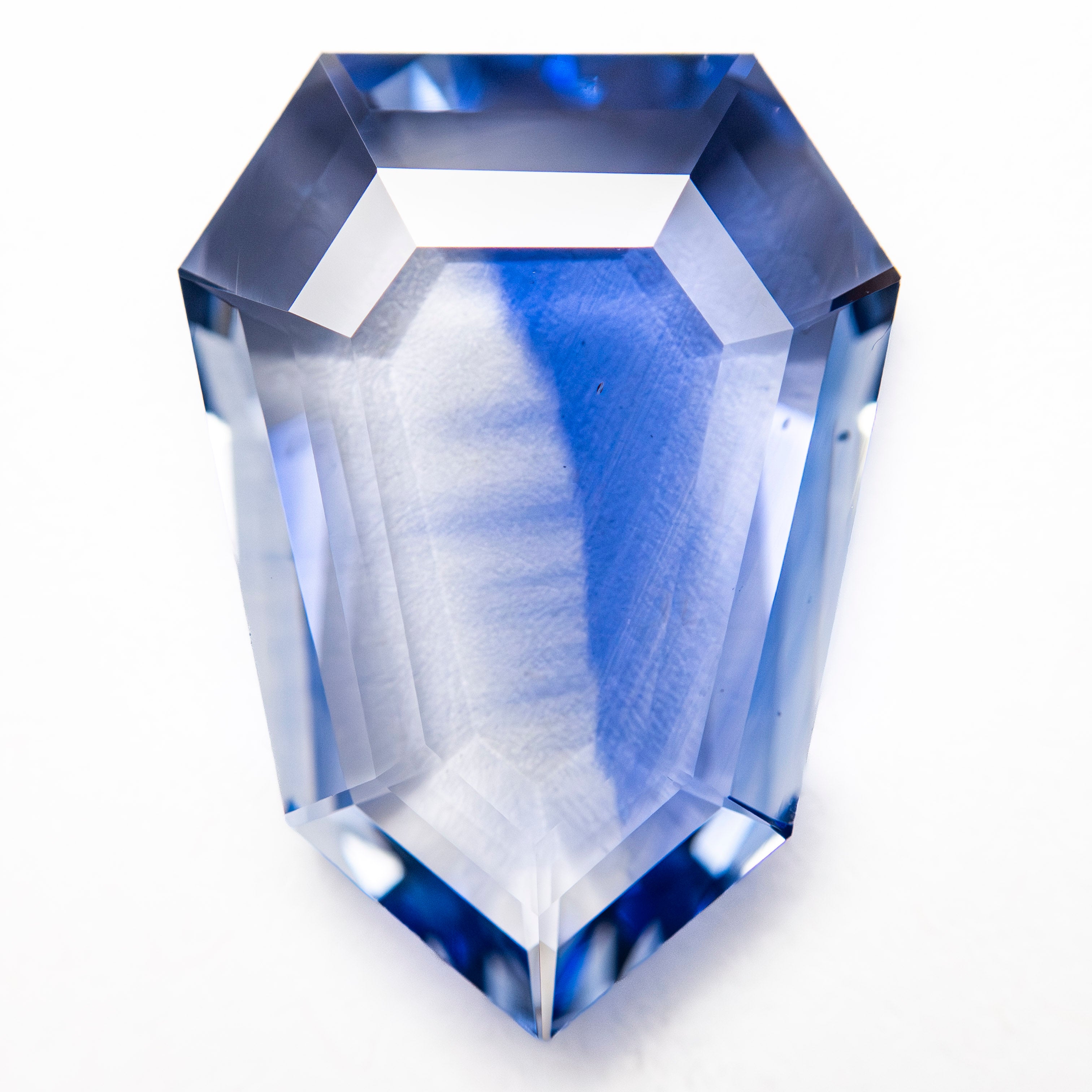 8.18ct 17.90x13x3.50mm Shield Portrait Cut Sapphire 27715-01