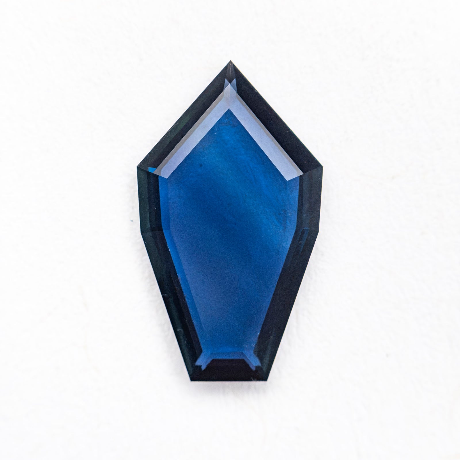 1.34ct 11.76x6.79x1.64mm Shield Portrait Cut Sapphire 27730-06