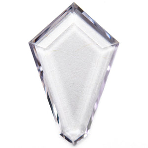 3.36ct 18.95c12.02x1.69mm Shield Portrait Cut Sapphire 27740-01