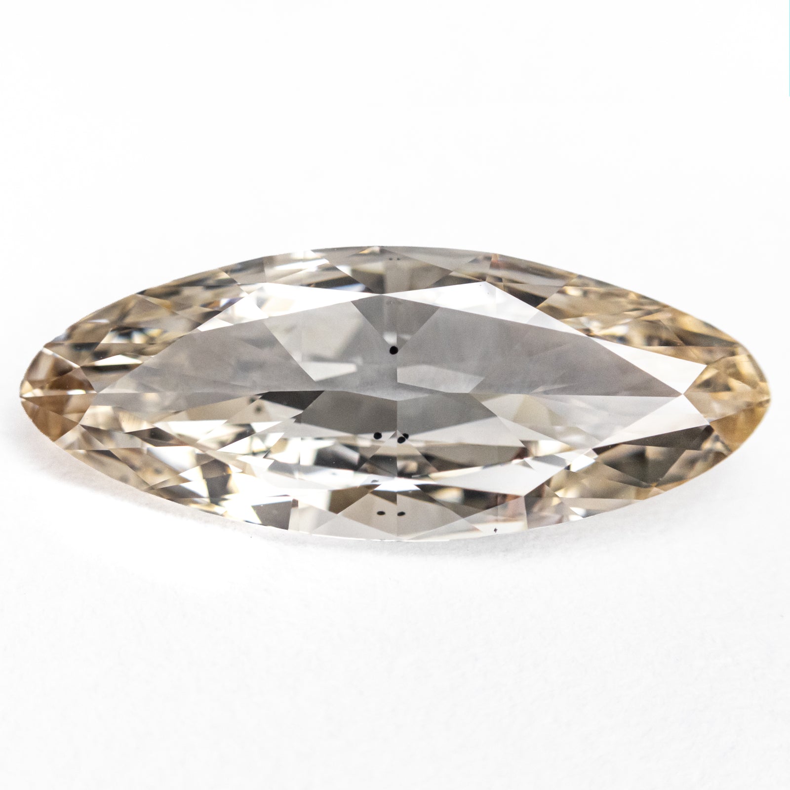 2.72ct 17.65x6.98x2.94mm GIA SI1 S-T Modern Antique Moval Brilliant 27760-01