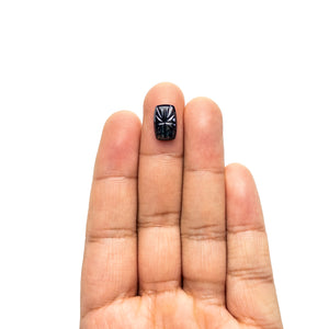 4.09ct 12.75x8.30x3.16mm Cushion Fantasy Cut Sapphire 27762-03