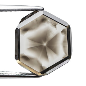 4.40ct 12.17x11.05x2.70mm Hexagon Portrait Cut 27785-01