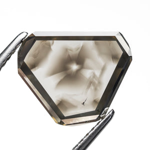3.68ct 10.25x12.35x2.56mm Shield Portrait Cut 27785-03