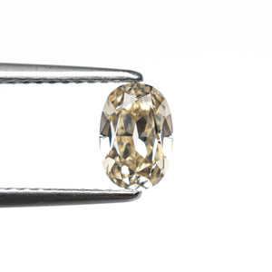 0.93ct 7.13x4.89x3.34mm VS1 C4 Modern Antique Old Mine Cut 27905-11