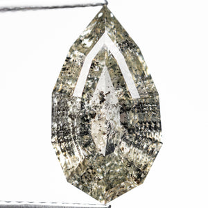 4.51ct 15.61x8.55x4.64mm Geo Pear Step Cut 27910-01