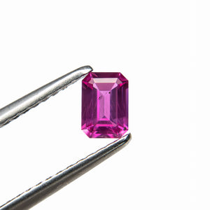 0.37ct 4.97x3.52x2.10mm Cut Corner Rectangle Step Cut Sapphire 27955-20