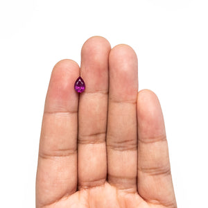 1.02ct 7.79x5.47x3.49mm Pear Brilliant Sapphire 27957-21