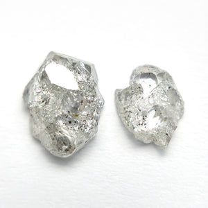 3.24cttw 2pc 9.35x7.33x3.75mm 8.11x5.86x2.38mm Polished Raw Diamond Matching Pair 🇨🇦 27980-01
