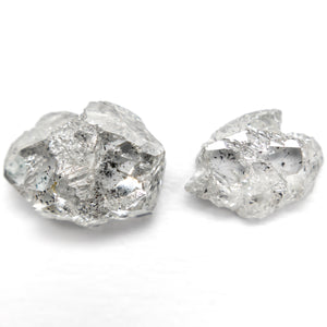 3.24cttw 2pc 9.35x7.33x3.75mm 8.11x5.86x2.38mm Polished Raw Diamond Matching Pair 🇨🇦 27980-01