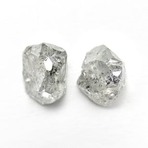 2.34cttw 2pc 6.61x5.00x4.38mm Polished Raw Diamond Matching Pair 🇨🇦 27981-01