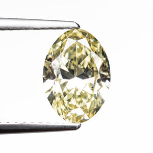 2.17ct 10.38x7.35x4.34mm VS1 Light Yellow Oval Brilliant 🇨🇦 27984-01