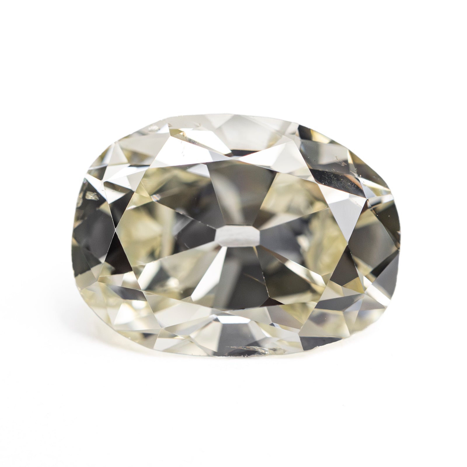 4.01ct 11.66x8.63x5.65mm GIA SI1 S Antique Old Mine Cut 28034-01