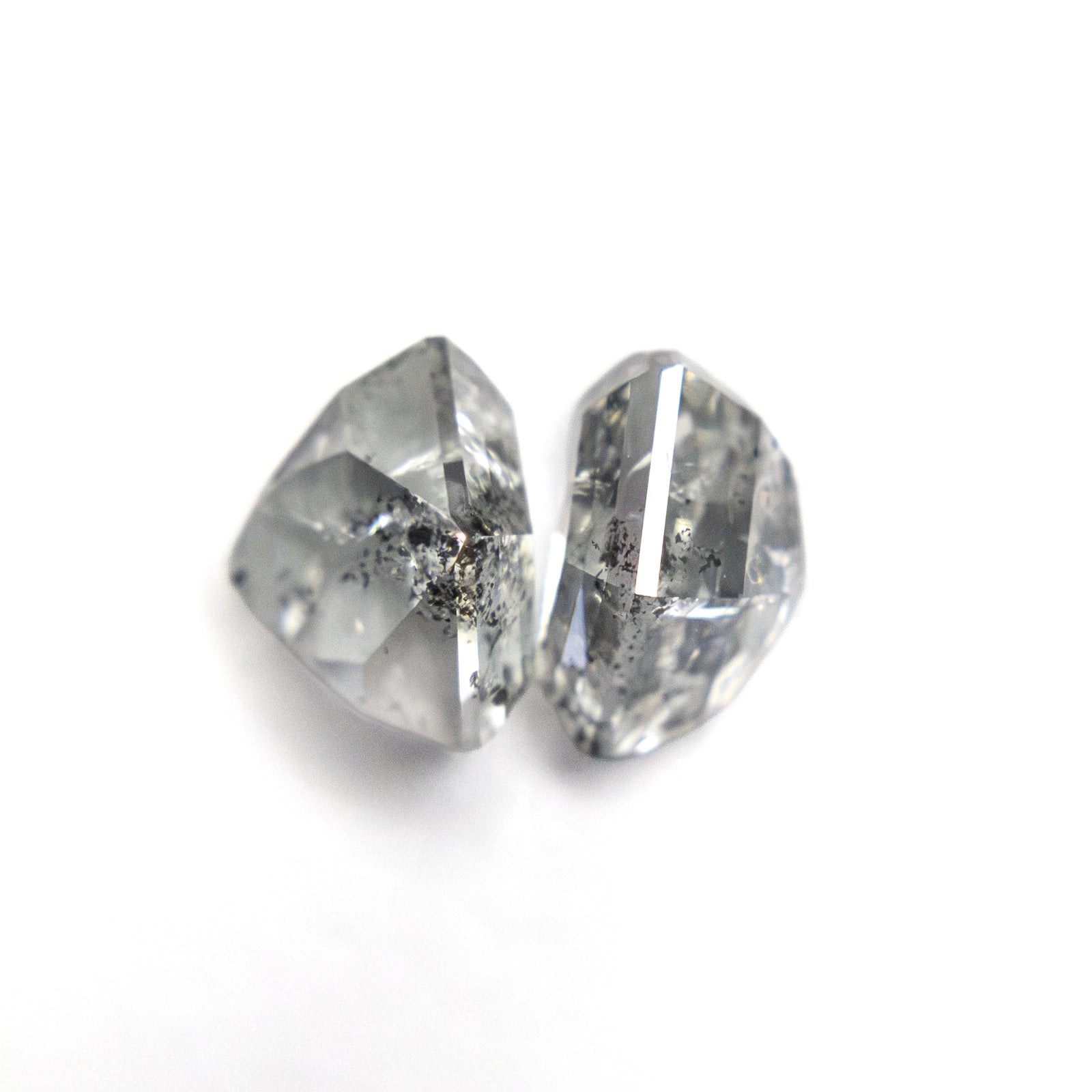 1.57cttw 2pc 6.67x4.13x3.26mm 6.68x5.17x3.69mm Polish Raw Diamond Matching Pair 🇨🇦 28168-01