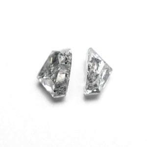 1.57cttw 2pc 6.67x4.13x3.26mm 6.68x5.17x3.69mm Polish Raw Diamond Matching Pair 🇨🇦 28168-01