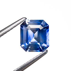 1.64ct 7.24x6.44x3.89mm Cut Corner Rectangle Step Cut Sapphire 28191-01
