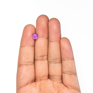 1.75ct 7.19x6.27x4.12mm Cushion Brilliant Sapphire 28196-01
