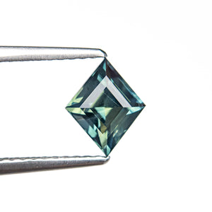 0.98ct 7.89x6.43x3.77mm Lozenge Step Cut Sapphire 28199-01