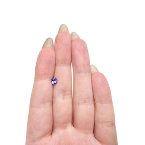 0.76ct 5.86x4.97x3.57mm Geo Oval Brilliant Sapphire 28204-01