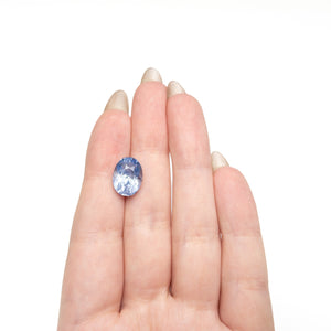 11.06ct 13.43x10.15x9.83mm Oval Brilliant Sapphire 28205-01