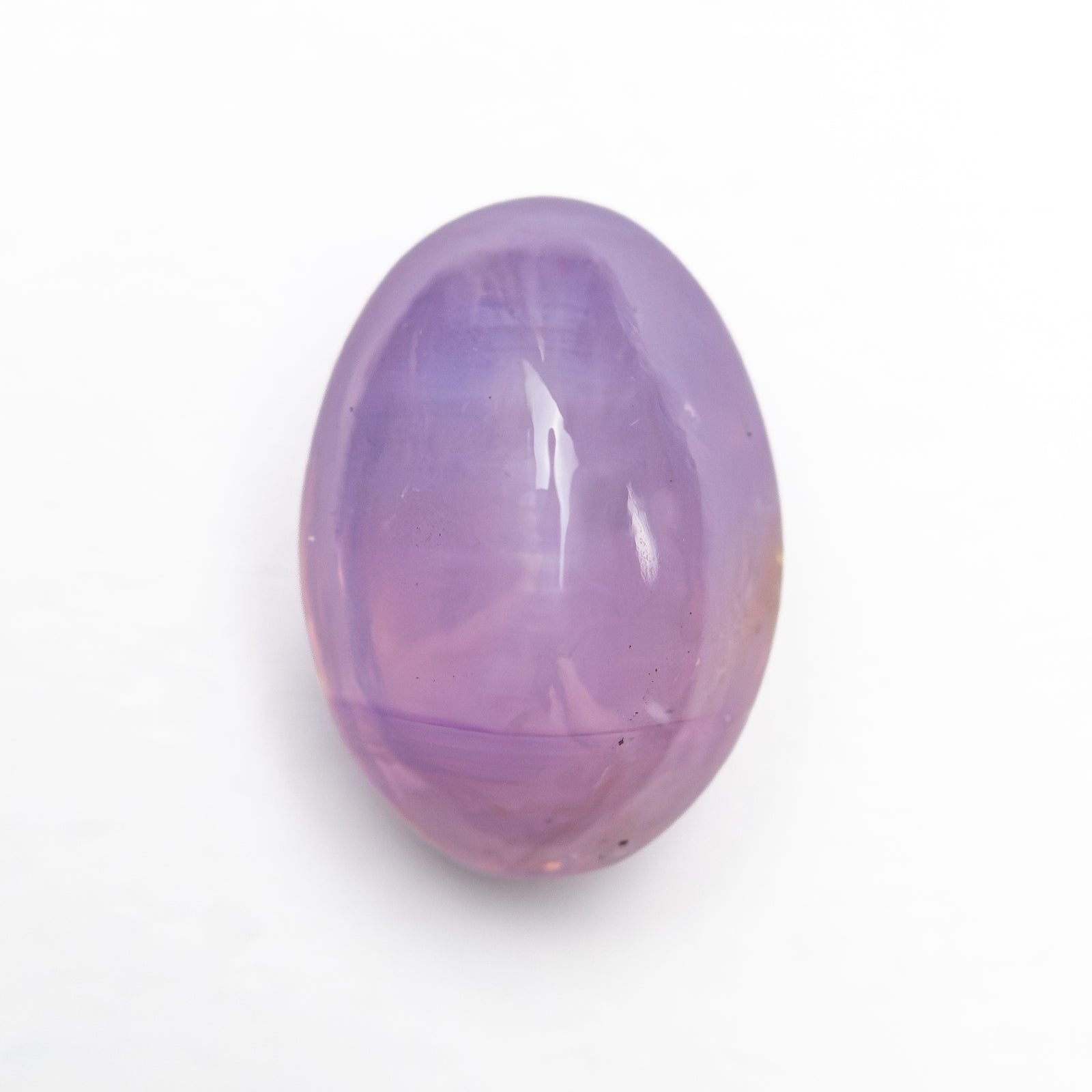 3.32ct 10.38x7.30x5.08mm Oval Sugarloaf Cabochon Sapphire 28218-01
