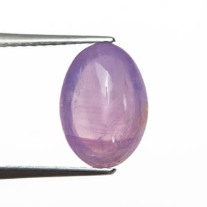 3.32ct 10.38x7.30x5.08mm Oval Sugarloaf Cabochon Sapphire 28218-01