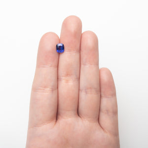 1.27ct 6.72x5.85x3.61mm Cushion Brilliant Sapphire 28224-01